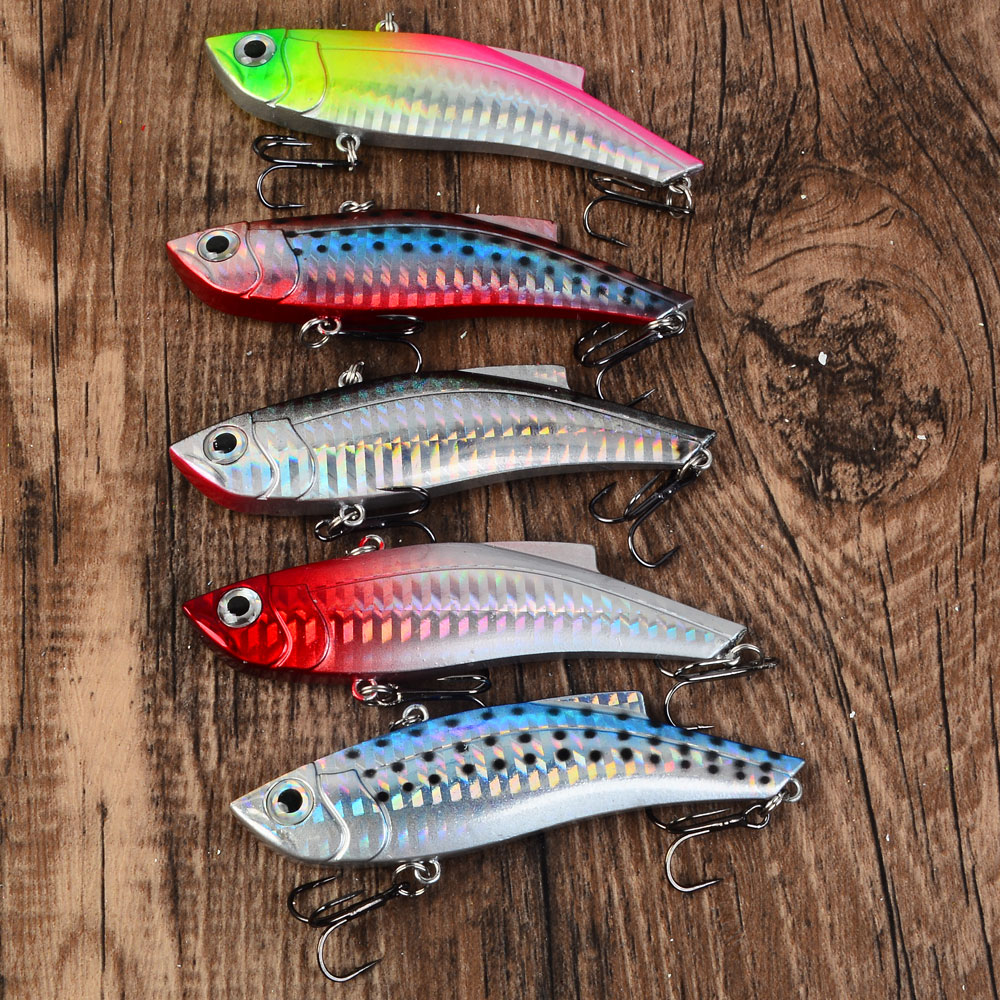 Fishing Lure Swimbait - 5pcs Vib Sinking Fishing Lures Wobblers
