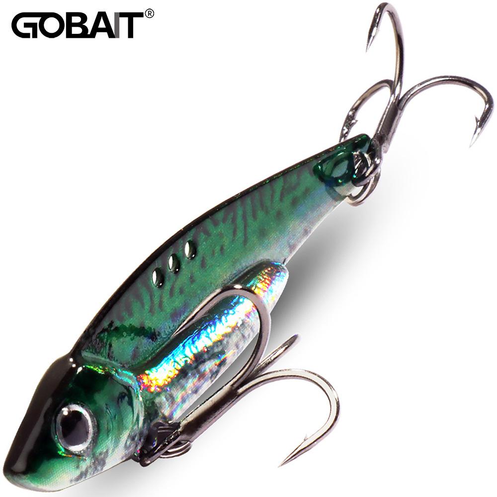 Fishing Lure Blade Bait - Spinner Spoon Metal Jig Bait 7.5g