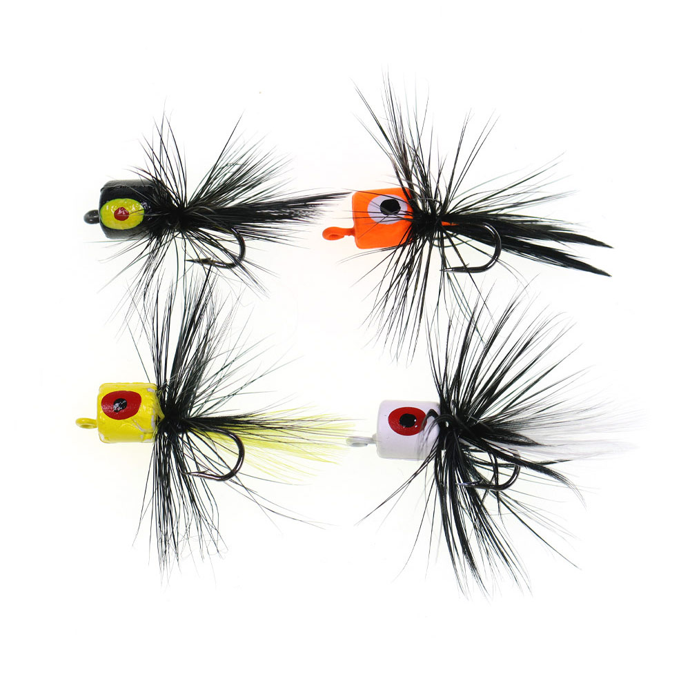 Fishing Lure Swimbait - 4pcs Size #10 Bass Panfish Popper