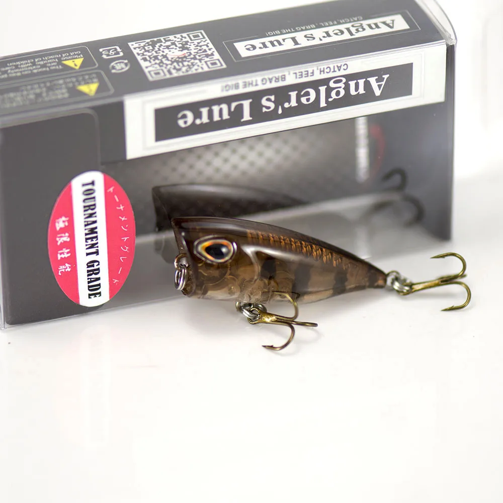 Fishing Lure Crankbait - Countbass Popper Hard Bait Fishing Lures,