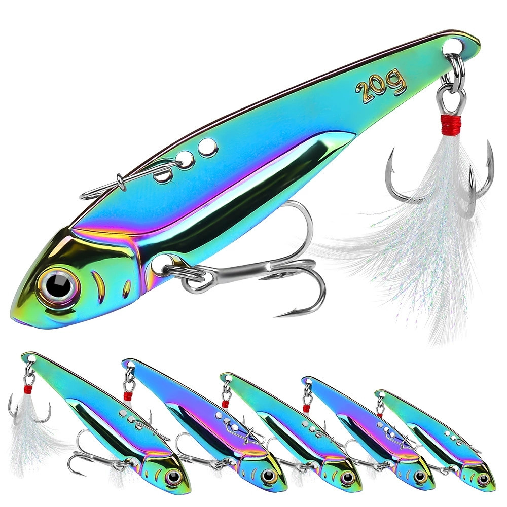 Fishing Lure Blade Bait - News Metal Vib Blade Lure 5G/7G/12G/15G/20G
