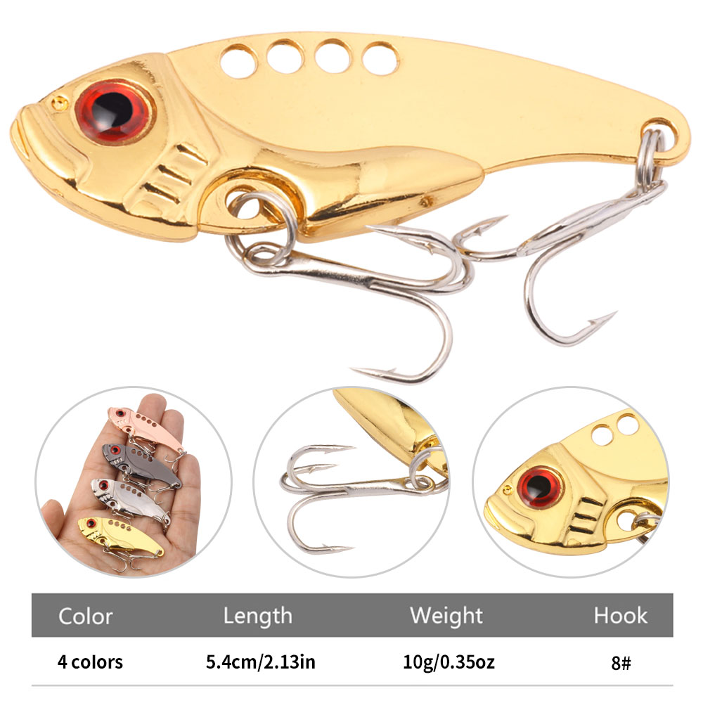 1PC 5.4cm 10g VIB Fishing Lure - Fishing Lure Blade Bait review and price