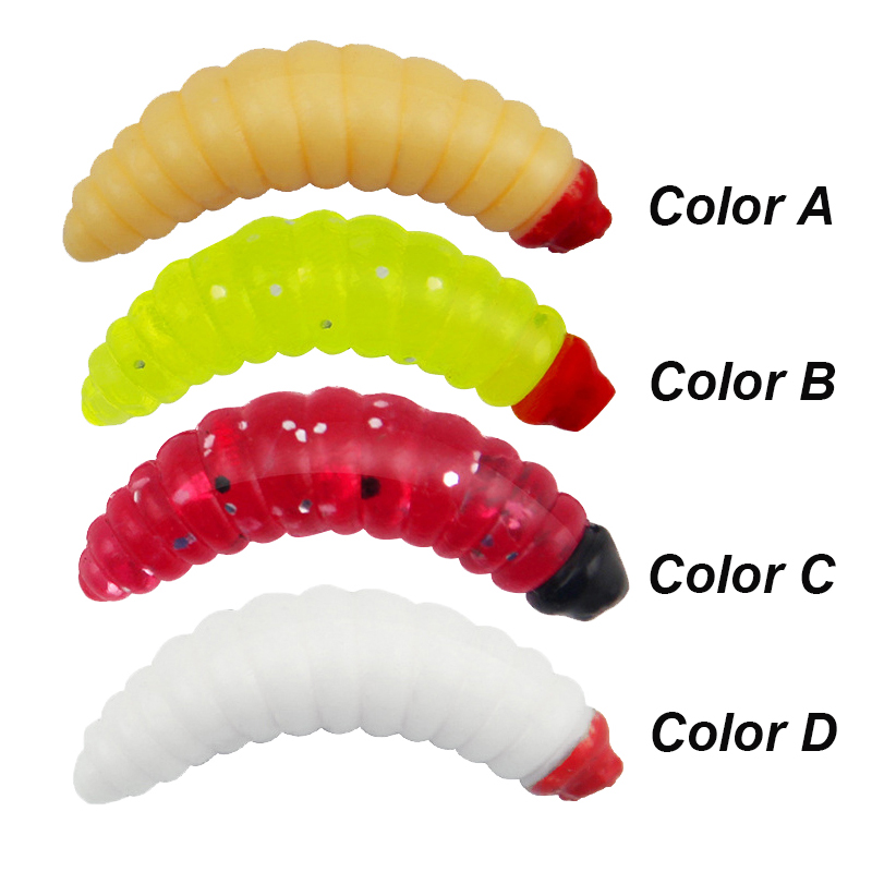 WESTBASS 20/50PCS Soft Larva S - Fishing Lure Swimbait review and price