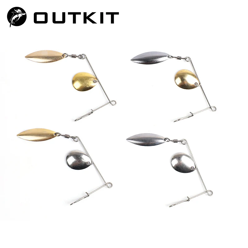 OUTKIT 5pcs 2.5g Spinner Fishi - Fishing Lure Buzzbait review and price