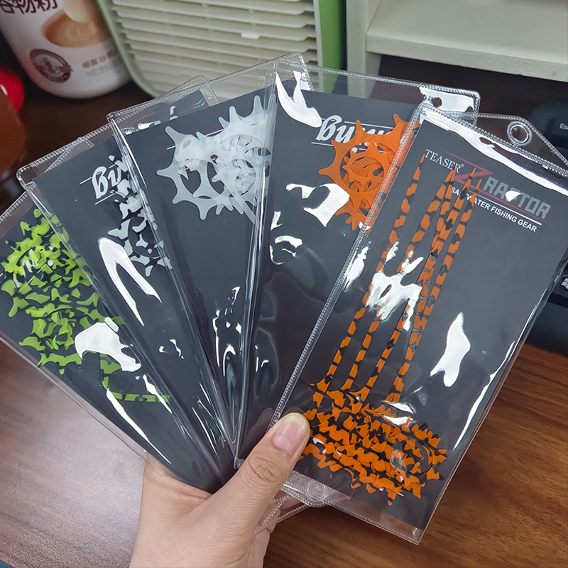 TEASER 5pcs SKIRT-18 145mm Sil - Fishing Lure Jig review and price