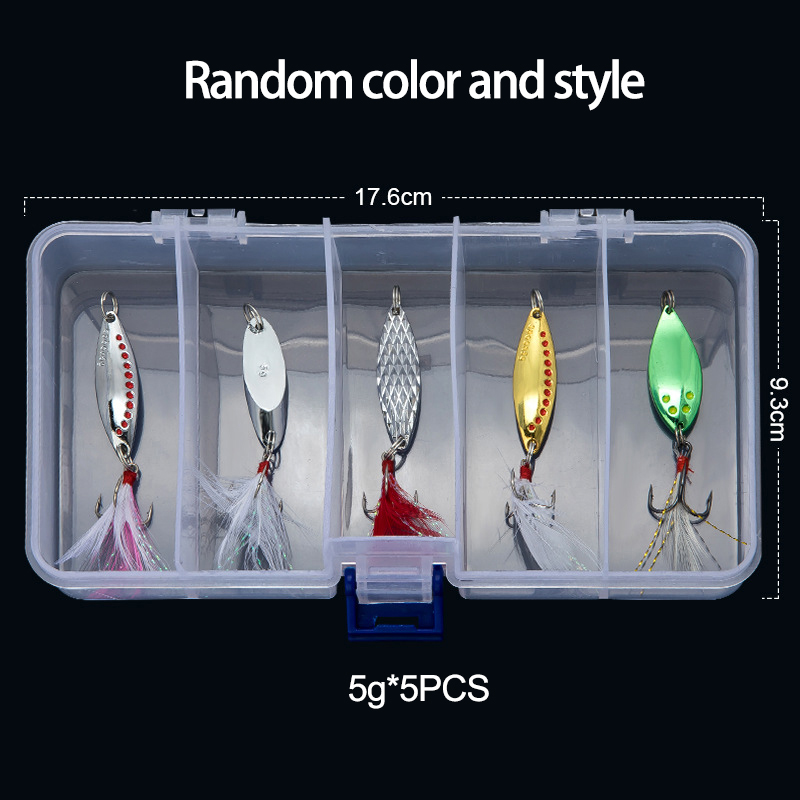Metal Spoon Spinner Fishing Lu - Fishing Lure Crankbait review and price