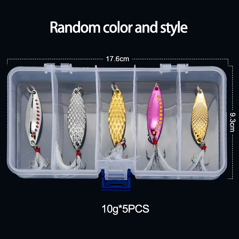 Metal Spoon Spinner Fishing Lu - Fishing Lure Crankbait review and price