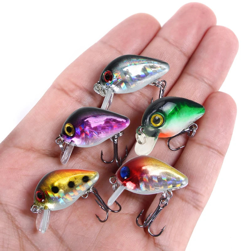 1/2/3pcs 30mm 2g Crazy wobbler - Fishing Lure Crankbait review and price