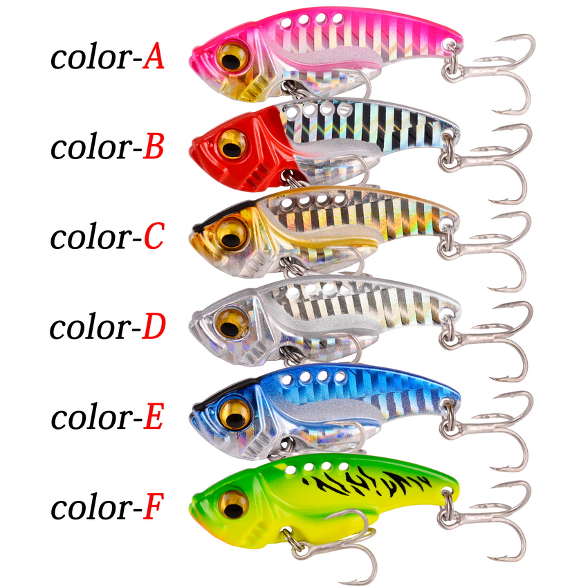 6pc/lot  7/10/15/20G Hard Meta - Fishing Lure Blade Bait review and price