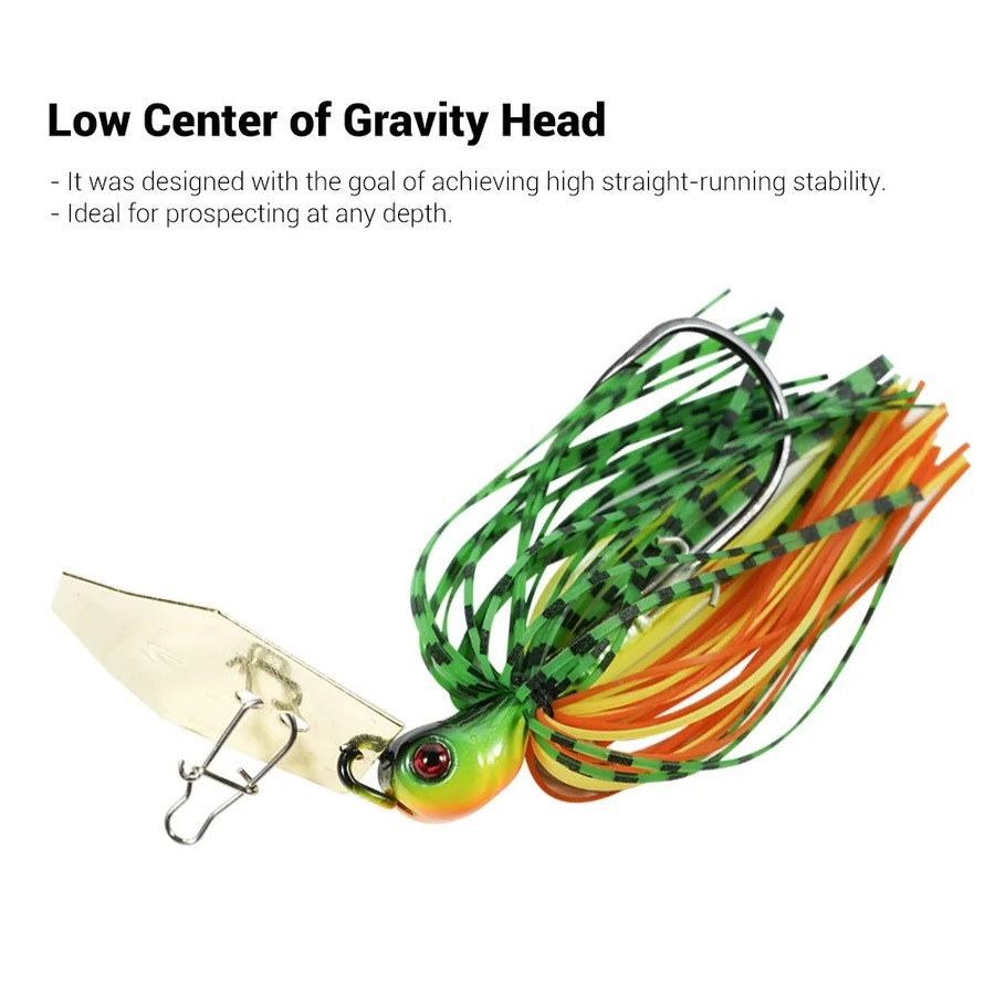Noeby Chatterbait Bladed Jig 1 - Fishing Lure Buzzbait review and price