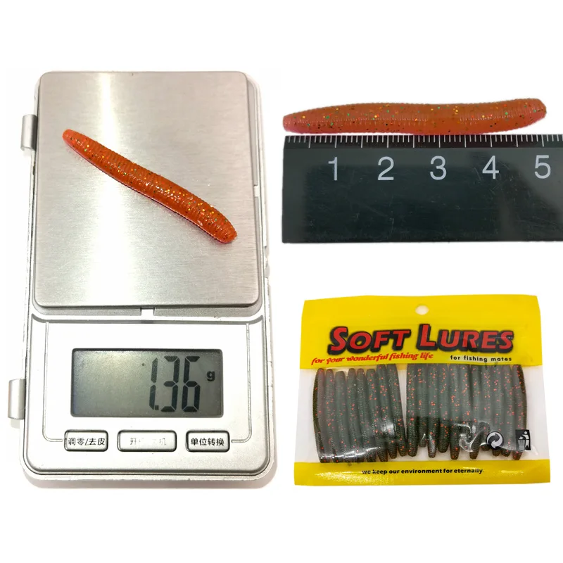 New 20pcs Fishing Soft Lures 5 - Fishing Lure Crankbait review and price