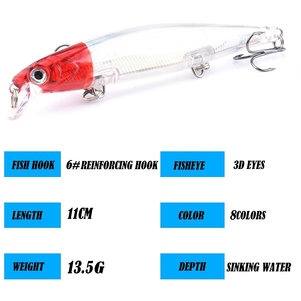 1pc Laser Sinking Minnow Fishi - Fishing Lure Swimbait review and price