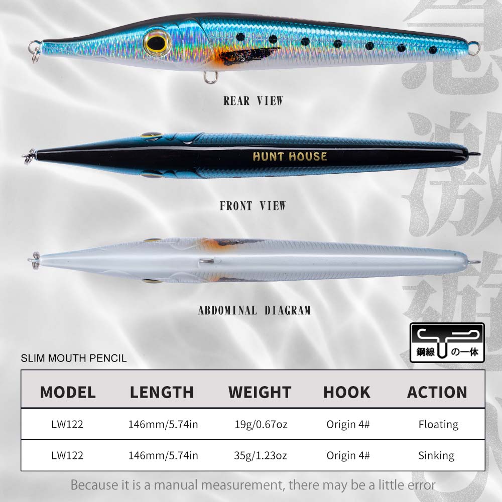 Hunthouse Needle Zargana 146mm - Fishing Lure Buzzbait review and price