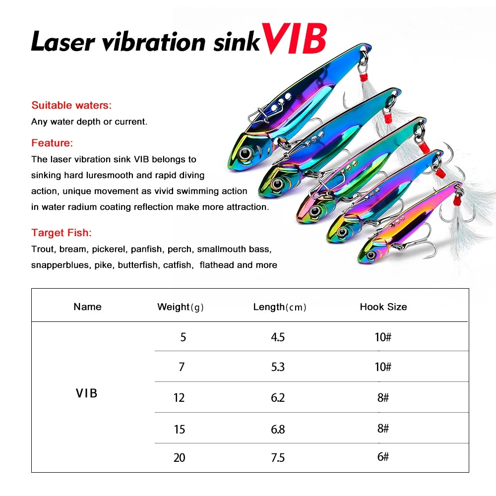 News Metal Vib Blade Lure 5G/7 - Fishing Lure Blade Bait review and price