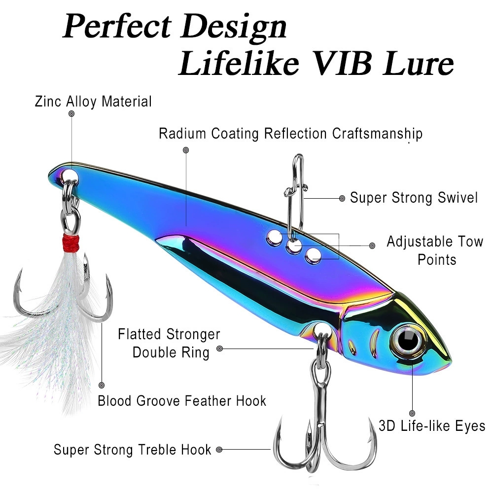 News Metal Vib Blade Lure 5G/7 - Fishing Lure Blade Bait review and price