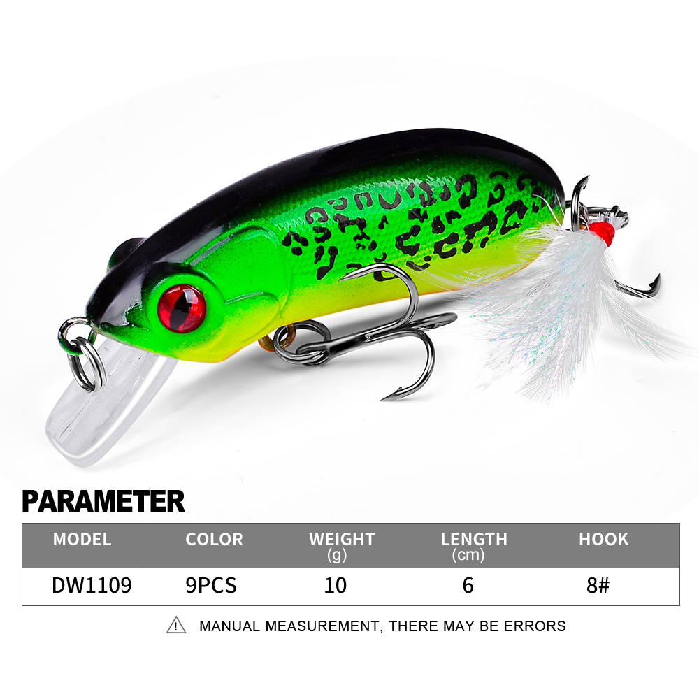 1Pcs Fishing Hard Lures 10g 6c - Fishing Lure Crankbait review and price